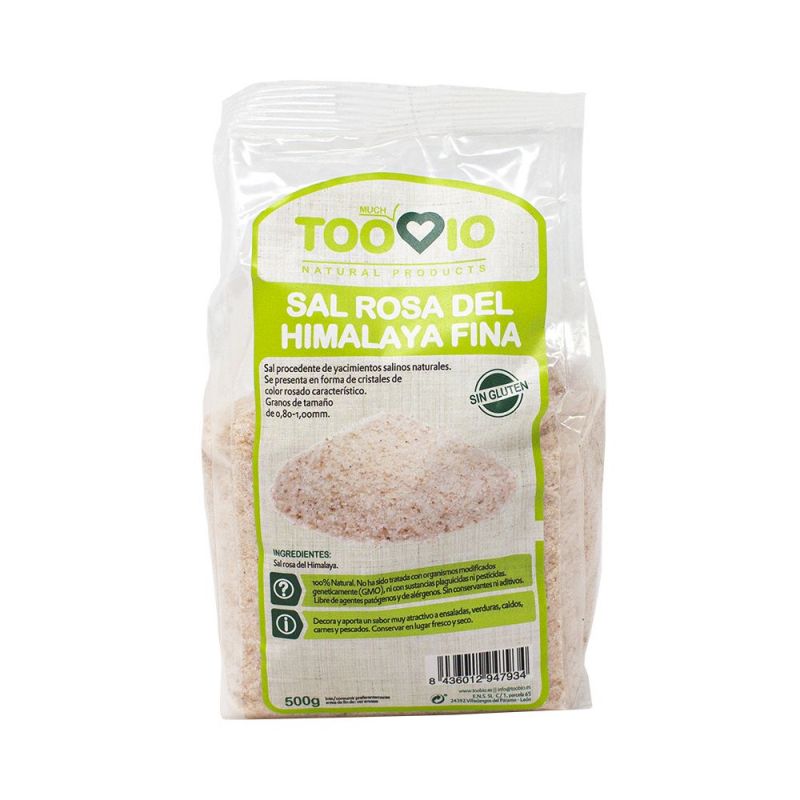 Sal rosa fina del Himalaya BIO, Toovio 1kg