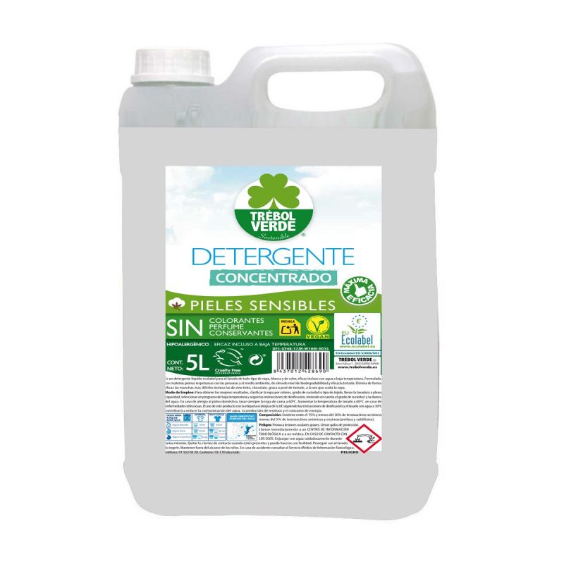 Detergente Pieles Sensibles 5L
