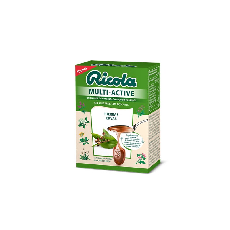 Caramelos Multi Active de Hierbas 51g Ricola