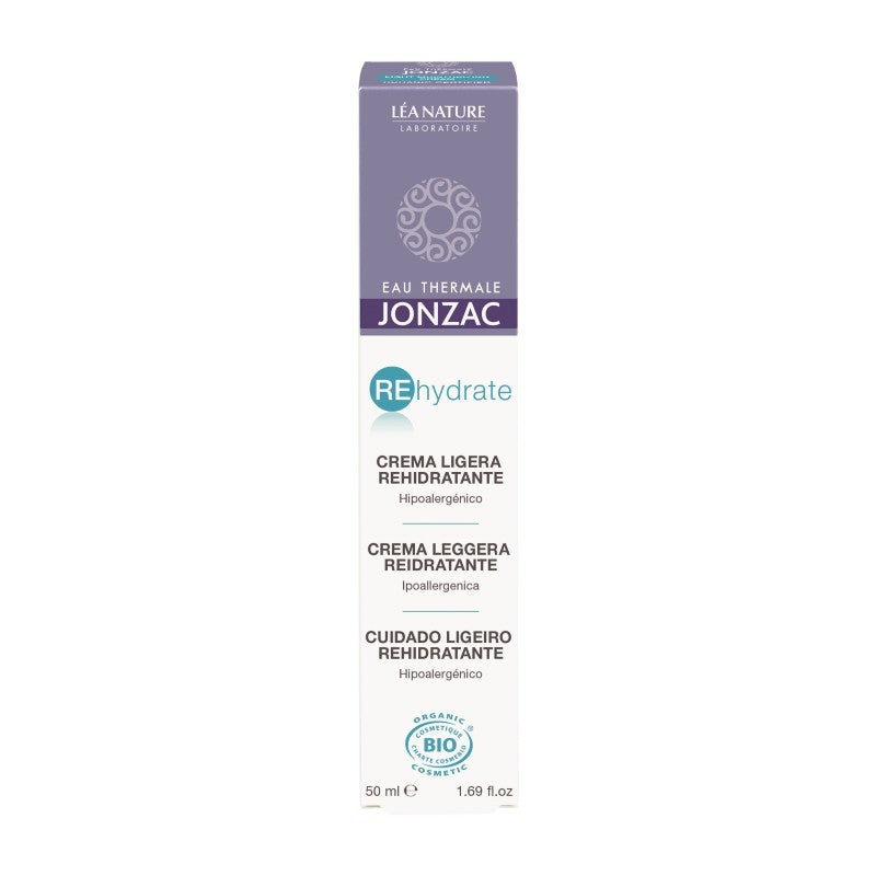 Crema ligera hidratante Rehydrate Bio 50ml Eau Thermale Jonzac