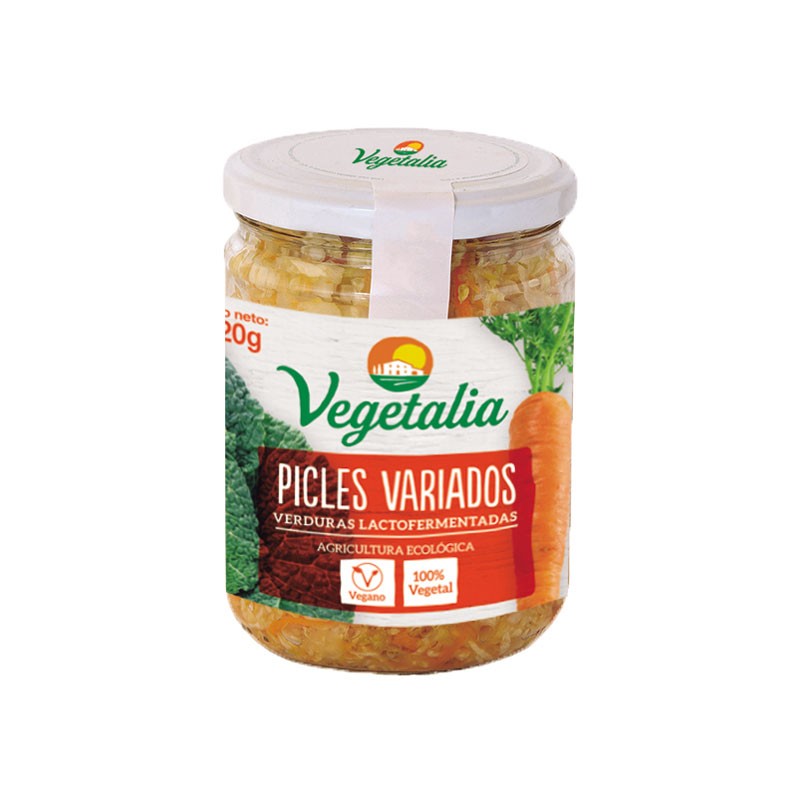 Picles variadas 320g bio Vegetalia