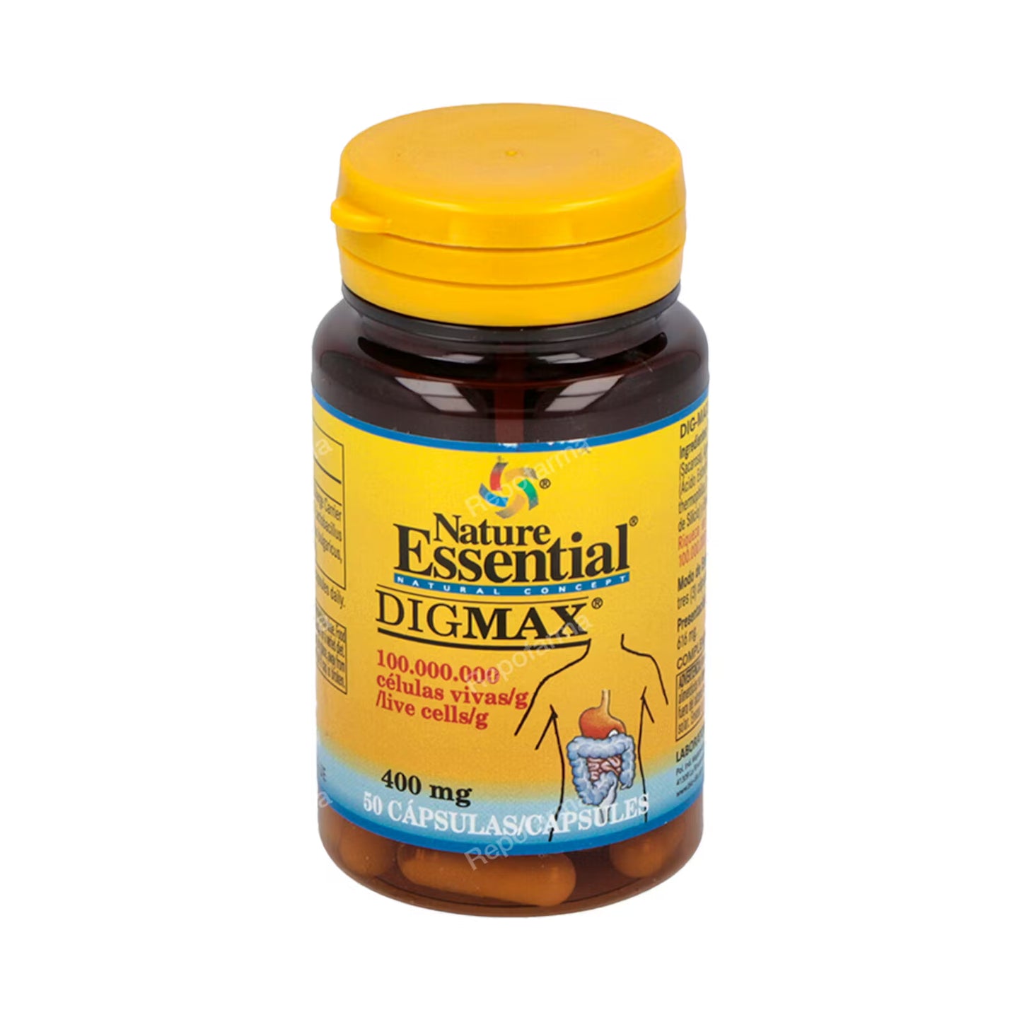 NATURE ESSENTIAL DIGMAX 400mg. 50cap.