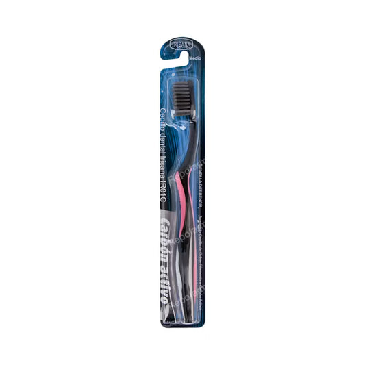 IRISANA CEPILLO DENTAL carbon activo (medio).IR01.C