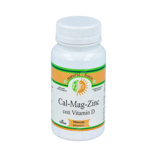 NUTRI-FORCE CAL MAG ZINC (CALCIO-MAGNESIO-ZINC-VIT.D) 90comp.