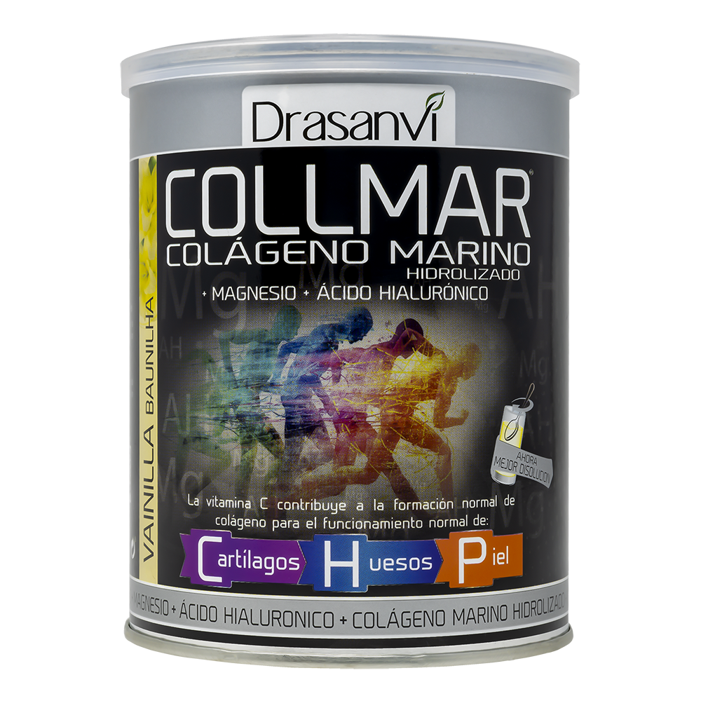 Collmar Magnesio Vainilla 300g Suplemento de Colágeno Marino