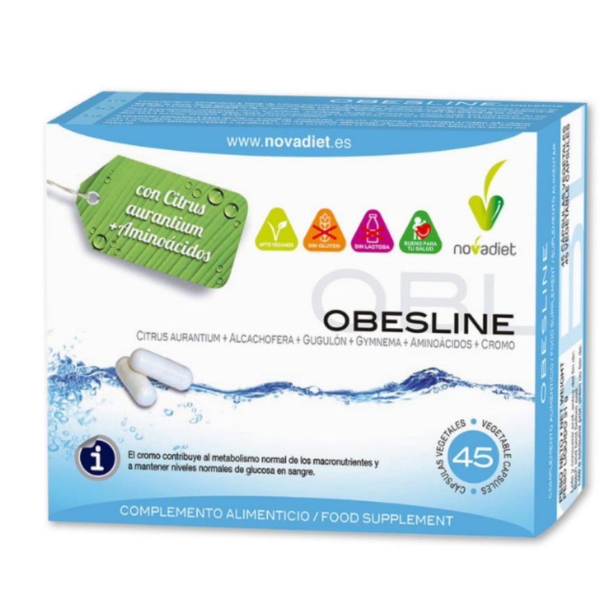 Obesline SinGluten Vegan 45caps Nova Diet