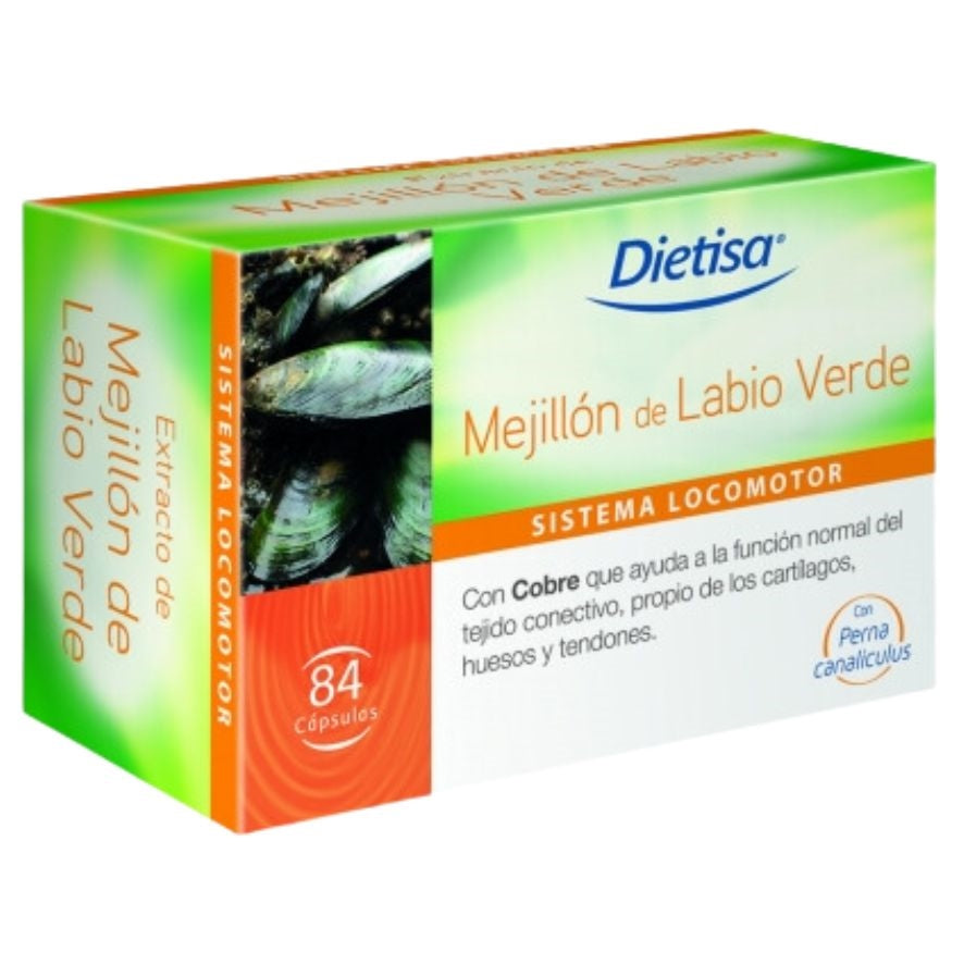 Mejillon Labio Verde 84caps Dielisa