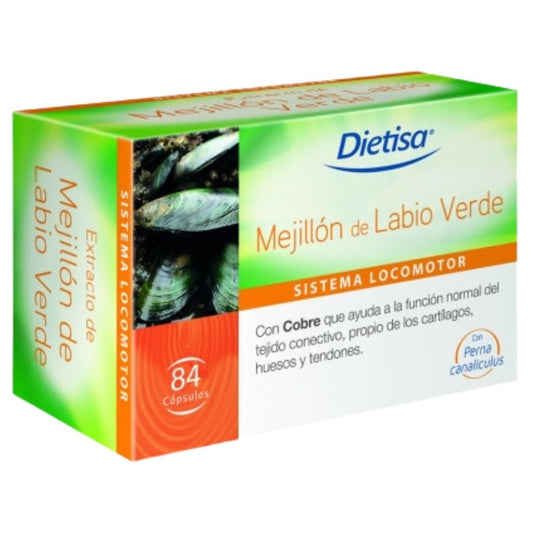 Mejillon Labio Verde 84caps Dielisa