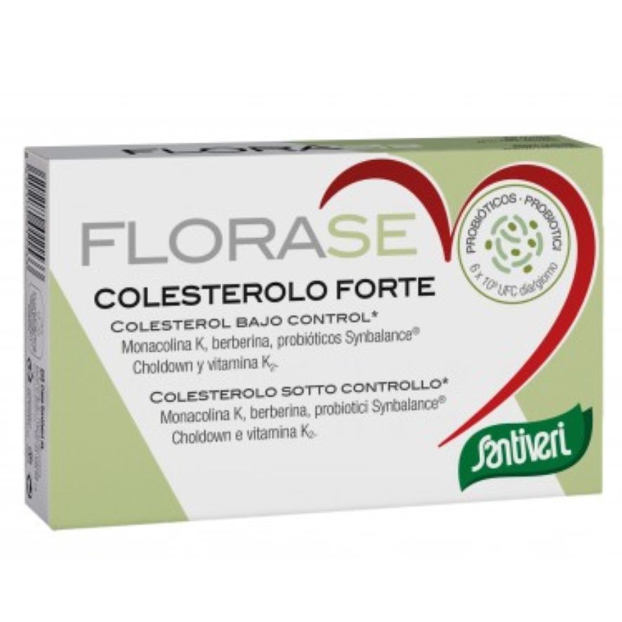 Florase Colesterolo Forte 40caps Santiveri