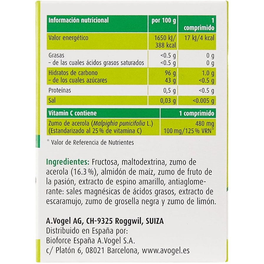 Vitamina-C 40comp A.Vogel