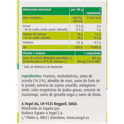Vitamina-C 40comp A.Vogel