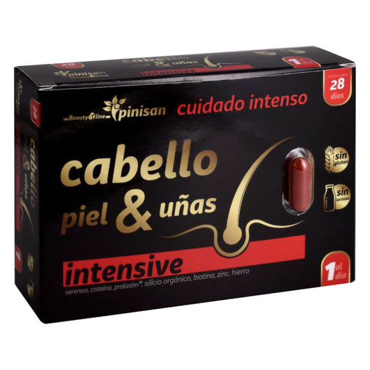 Cabello, Piel y Uñas Intensive Pinisan 40 cápsulas