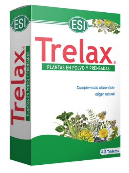 Trelax ESI 40 comprimidos hierbas para regular tránsito intestinal