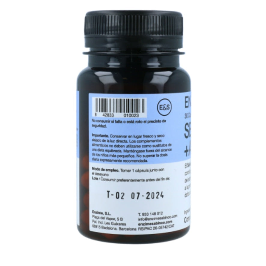 SeleniumAce SinGluten 30comp Enzimesabinco