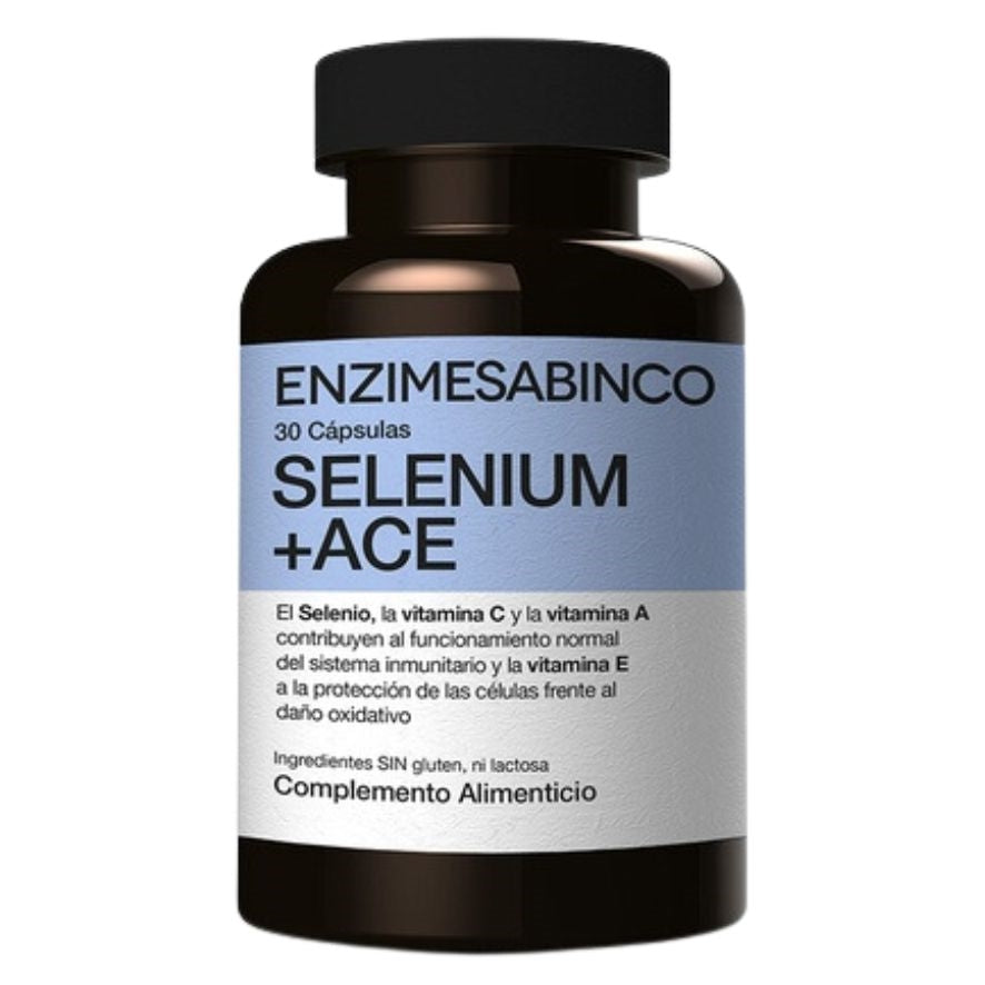 SeleniumAce SinGluten 30comp Enzimesabinco