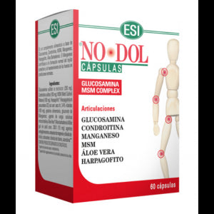 NoDol ESI Suplemento Articular 60 Cápsulas con Glucosamina y MSM