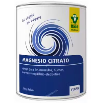 Raab Vitalfood® Magnesio citrato 200  Polvo