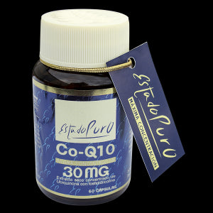 Co-Q10 30 mg Puro con Fosfatidilcolina – 60 Cápsulas Antioxidantes