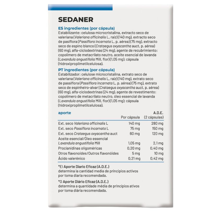 Sedaner 30caps Soria Natural