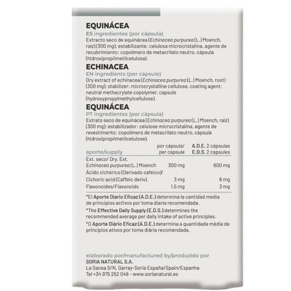 Equinacea Lib.Prolongada 30caps Soria Natural