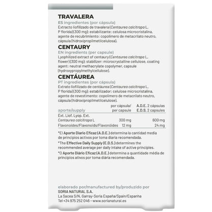 Travalera 30caps Soria Natural