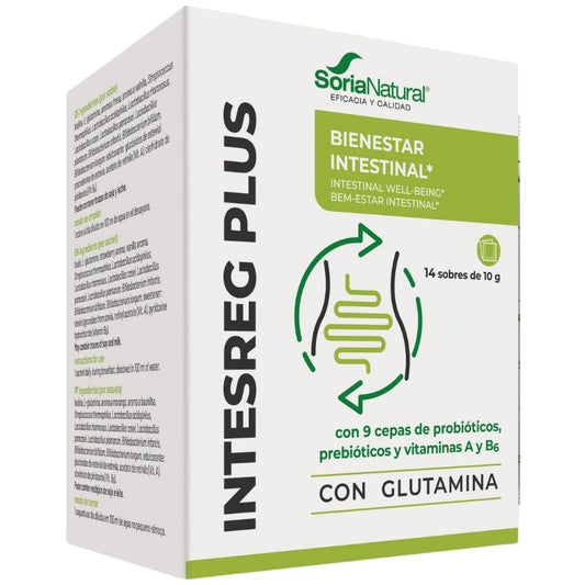 Intesreg Plus SinGluten 14 Sobres Soria Natural