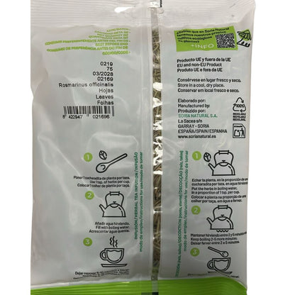 Romero Bolsa 75g Soria Natural