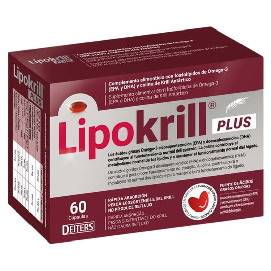 Lipokrill Plus 60caps Deiters