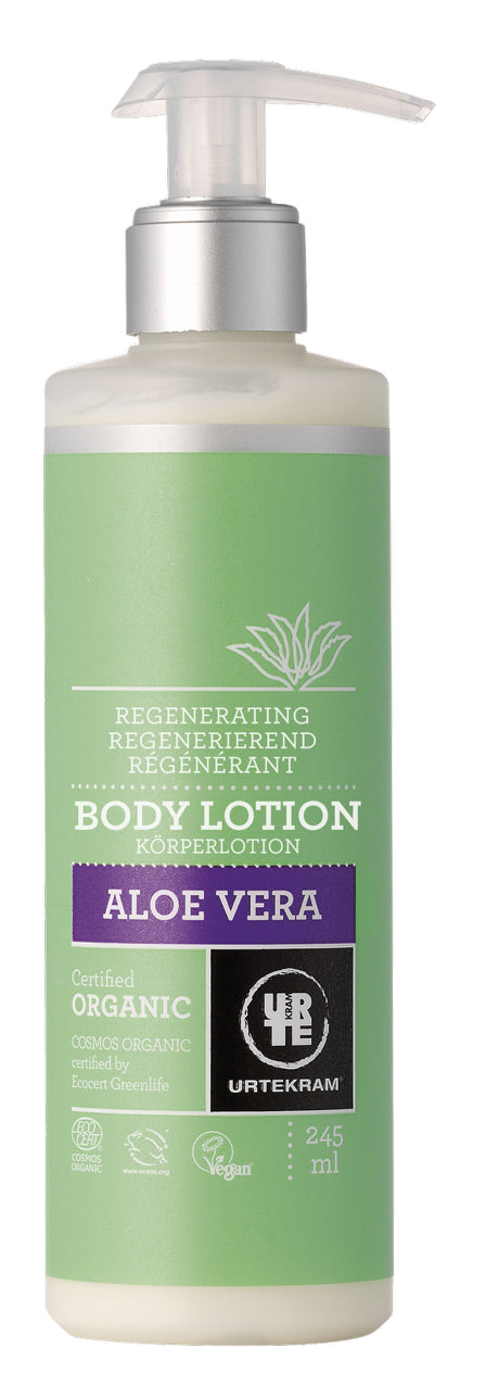 Loción Corporal Aloe Vera con Aceite de Oliva - Urtekram 245ml