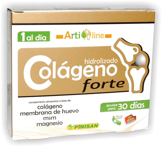 Colágeno Forte Pinisan 30 Cápsulas para Articulaciones Saludables