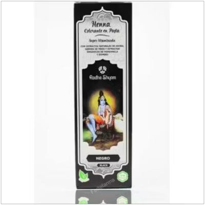 RADHE SHYAM HENNA PASTA NEGRO 200gr.