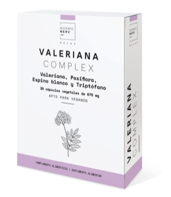 Valeriana Complex de Herbora – 30 Cápsulas Relajantes para Dormir