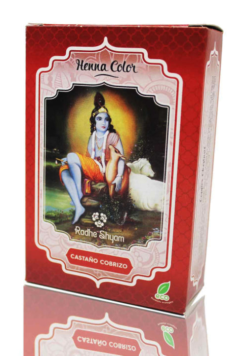 Henna Cobrizo Natural 100g – Color Bronceado Sin Químicos