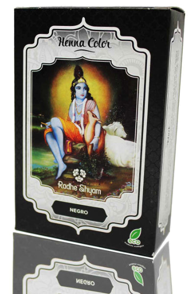Henna Negro Natural Radhe Shyam 100g Coloración Cabello