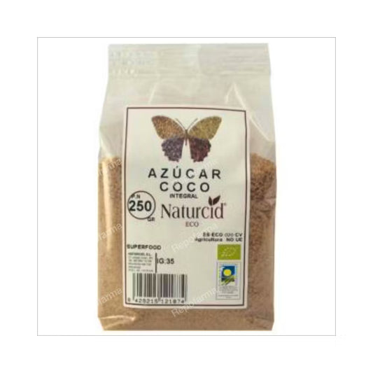 NATURCID AZUCAR DE COCO integral 250gr. ECO