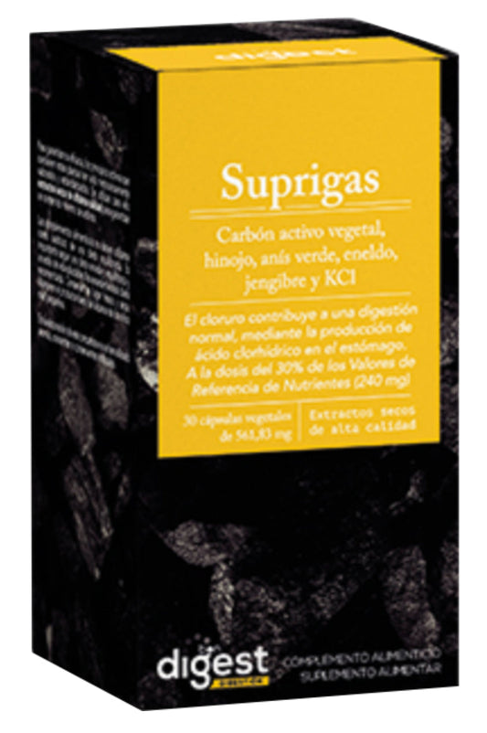Suprigas Herbora 30 Cápsulas Antigás Natural para Digestión