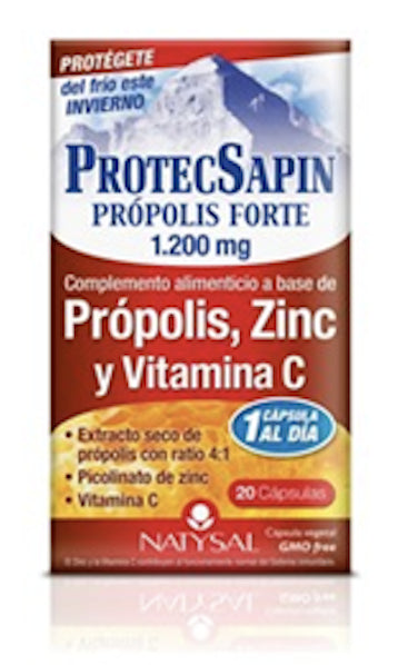 ProtecSapin Propolis Forte 1200 mg - Refuerzo Inmunológico Natural