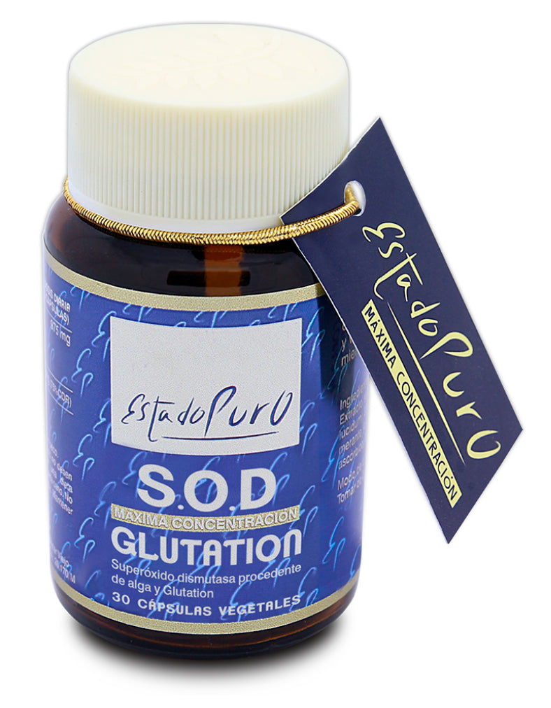 Suplemento Antioxidante TetraSOD® con Glutatión Acetilado – 30 Cápsulas