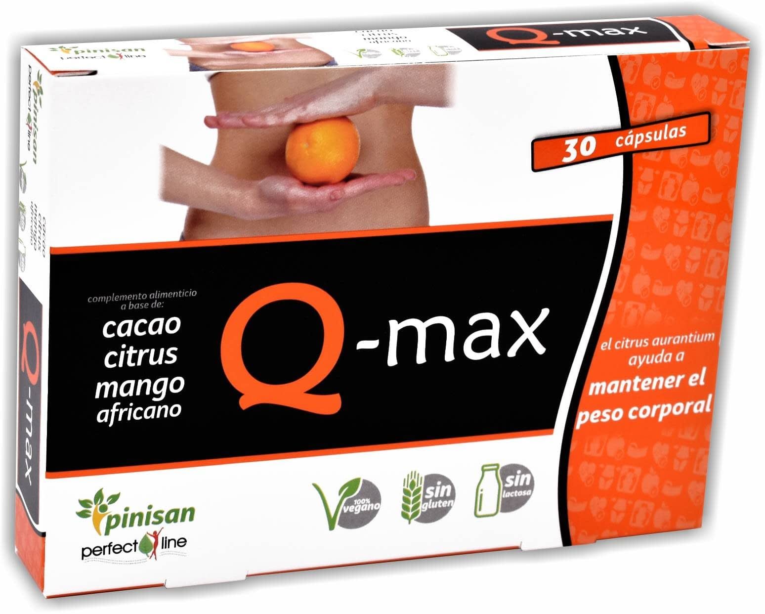 Perfect Line Q-Max Pinisan Cápsulas Quemagrasas 30 unidades