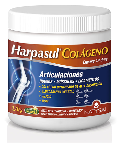 Harpasul Colágeno Natysal 270g Péptidos Bioactivos para Articulaciones
