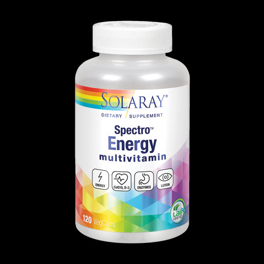 Spectro Energy Multi-Vita-Min 120 Cápsulas Solaray Suplemento Energético