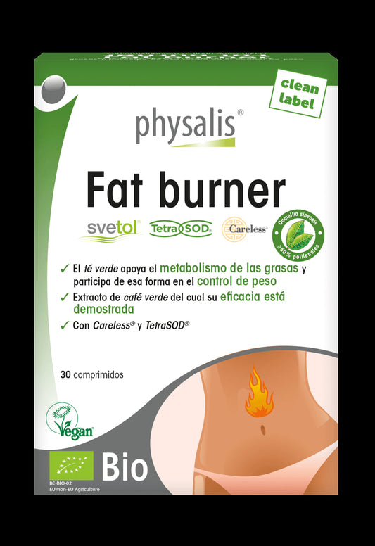 Physalis Quemador de Grasa con Té Verde - 30 comprimidos