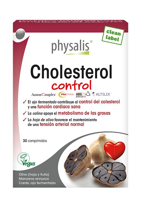 Physalis Control de Colesterol – 30 comprimidos AnnurComplex y Ajo Negro