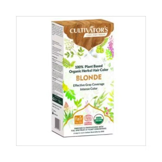 RUBIO CLARO tinte organico 100gr. ECOCERT - CULTIVATORS