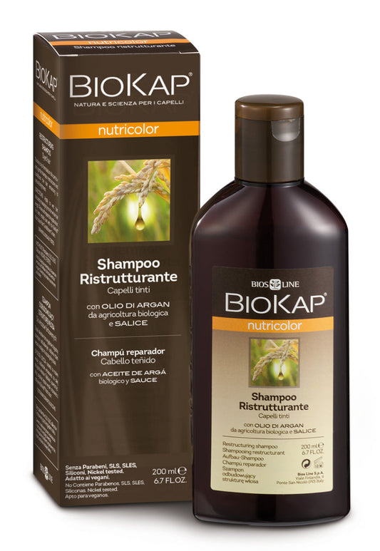 Champú Reparador para Cabello Teñido con Aceite de Argán – 200 ml
