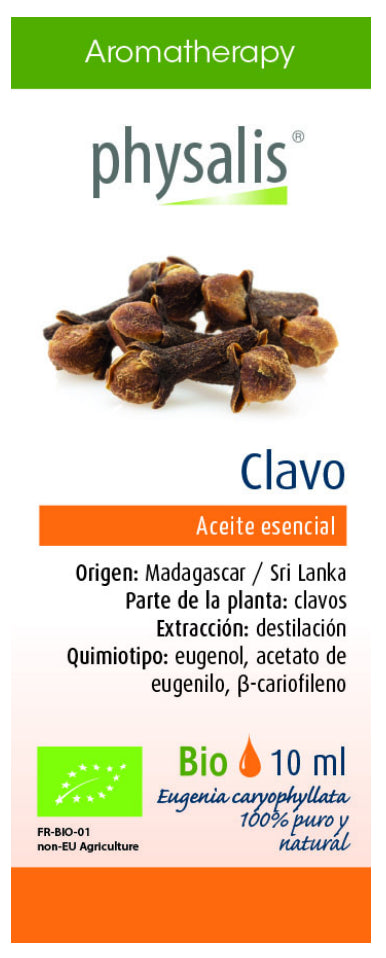 Aceite esencial de clavo puro 10 ml – energía y claridad