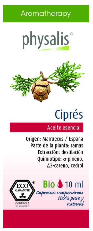 Aceite esencial de ciprés 10ml para masaje y difusión