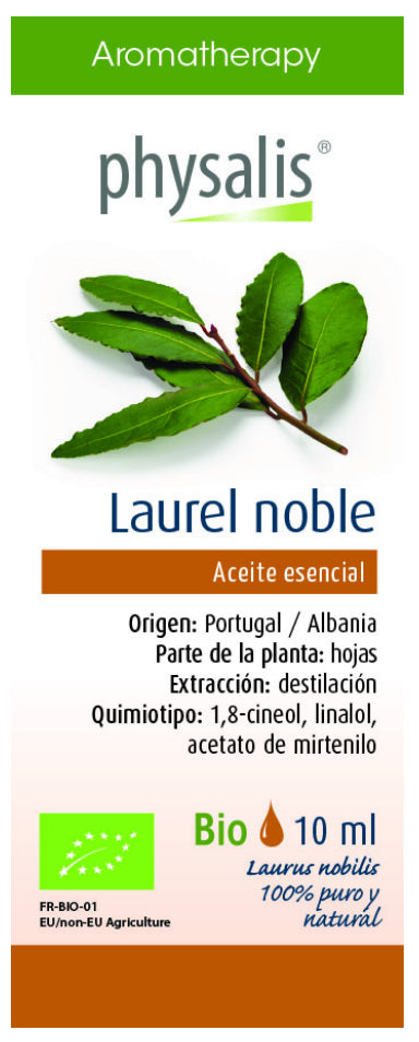 Aceite Esencial de Laurel Orgánico 10 ml – Aromaterapia y Bienestar