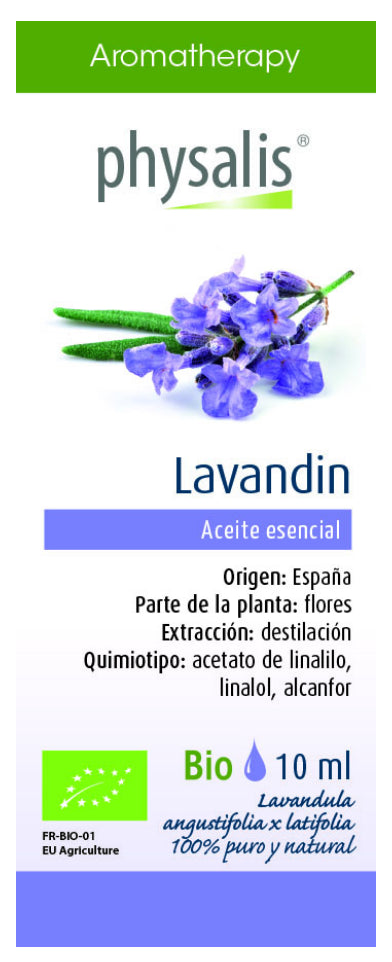 Aceite esencial de Lavandin puro, 10 ml – Physalis aroma calmante