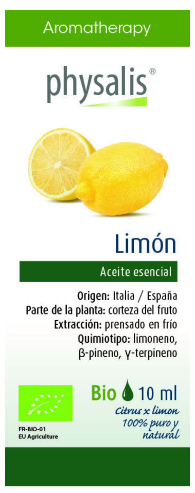 Aceite esencial de limón 10 ml – aroma fresco y concentrado